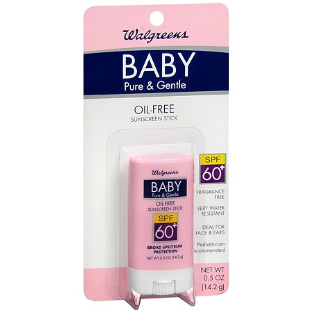 Walgreens Baby Sunscreen Stick SPF 60+