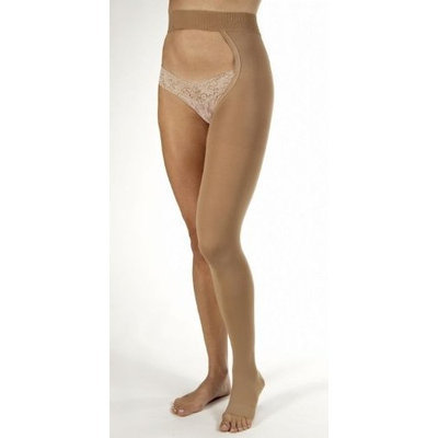 JOBST Relief Compression Support Chap Style 30-40mmHg Left and Right Leg Open Toe, L, Beige