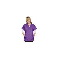 Petedge Top Performance TP397 14 77 Top Performance V-Neck Grmg Smock Sm Plum