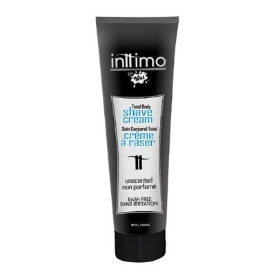 Wet Lubes Inttimo Shave Cream, Unscented, 8-Ounce Tube
