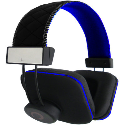 Club Electronics Quantum FX Stereo Headphones Blue