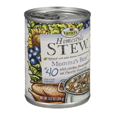 Variety Pet Foods Homestyle Dog Food Momma's Best #40