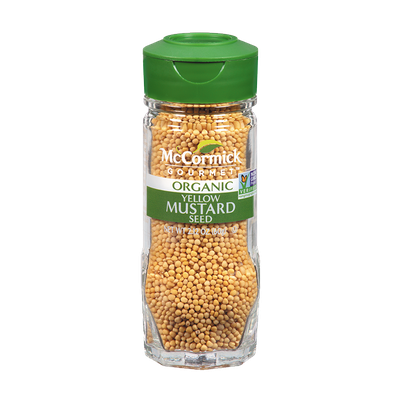 McCormick Gourmet™ Organic Mustard Seed, Yellow