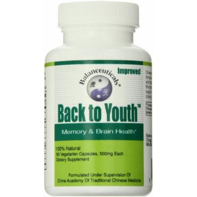Balanceuticals Back to Youth Dietary Supplement Capsules, 500 mg, 60 Count Bottle