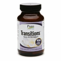 Pure Essence Labs Transitions , Herbs For Meopause, Capsules 60 ea