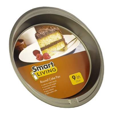 Smart Living Round Cake Pan 9 Inches