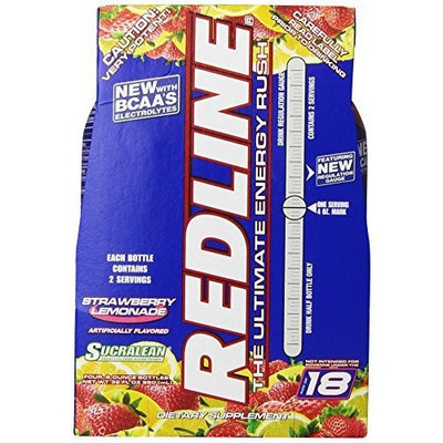 Vpx Redline Rtd, Strawberry Lemonade, 8-Ounce (Pack of 24)
