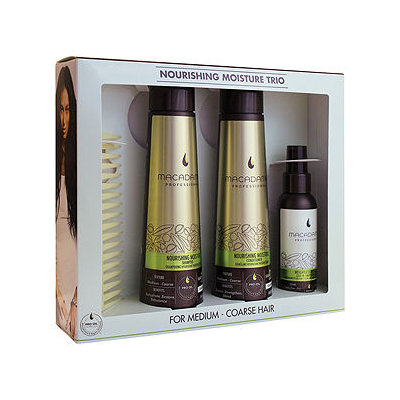 Macadamia Professional Nourishing Moisture Trio with Comb, 1 ea