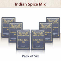 Amazing Ayurveda Premium Handmade Soap- Gentle Handmade 100% Cold Pressed Soap Made Using Nature's Finest Herbs And Oils- No Synthetic Preservatives, Colors or Fragrances. Indian Spice 4.4 Ounce - (Pack of 6)