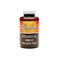 Carlson Vitamin D3 2000 IU, softgels 360 ea