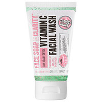Soap & Glory Face Soap and Clarity 3-in-1 Daily Detox Vitamin C Facial Wash, Refreshing Chamomile & Mint