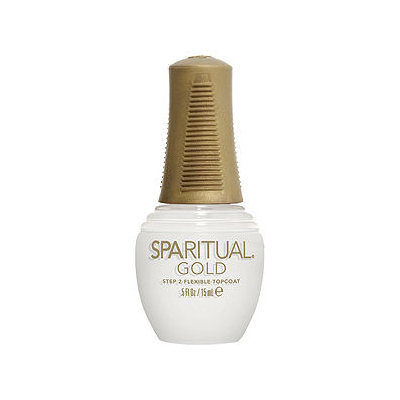SpaRitual Gold Flexible Topcoat, Clear, .5 oz