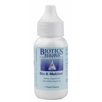 Biotics Research Bio-K-Mulsion -- 500 mcg - 1 fl oz
