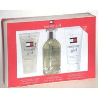 TOMMY GIRL by Tommy Hilfiger Gift Set for WOMEN: COLOGNE SPRAY 3.4 OZ & BODY WASH 2.5 OZ & SPARKLING FERAGRANCE GEL 2.5 OZ