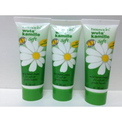 Herbacin wuta kamille Soft Hand Cream (20 ml) x 3