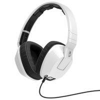 Skullcandy Crusher Over-the-Ear Headphone with Mic - White (S6SCFZ-