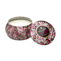 Voluspa Maison Noir Collection, 2 Wick Metallo Candle, Manderino Cannela, 1 ea