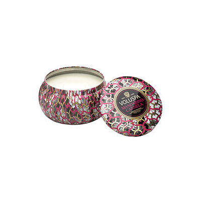 Voluspa Maison Noir Collection, 2 Wick Metallo Candle, Manderino Cannela, 1 ea