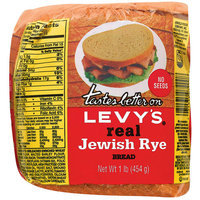 Levy's Levyâs Plain Jewish Rye Bread, 16 oz
