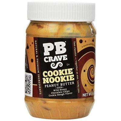 PB Crave Cookie Nookie Premium Peanut Butter, 16-Ounce (Pack of 3)