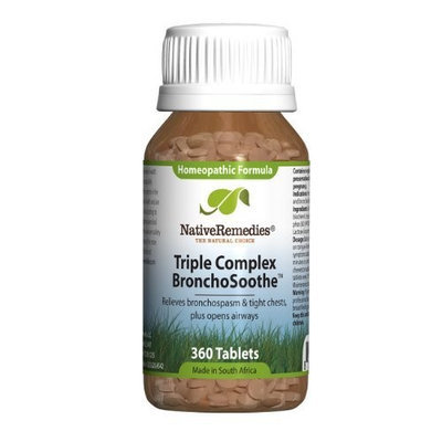 Native Remedies Triple Complex BronchoSoothe for Comfortable Breathing (2 oz)