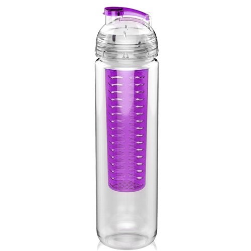 AVOIN colorlife 27oz. Sport Water Bottle with Fruit Infuser(Many Color Option)