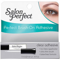 Salon Perfect Perfect Brush-On Clear Adhesive, 0.18 fl oz