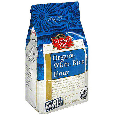 Arrowhead Mills Organic White Rice Flour, 32 oz (Pack of 6)