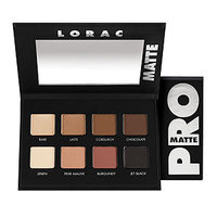 LORAC PRO Matte Eye Shadow Palette (Chocolate/Red/Latte)
