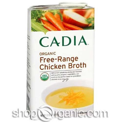Cadia - Organic Free Range Chicken Broth, 32 oz