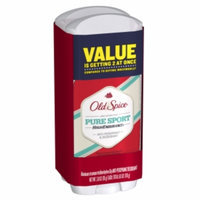 Old Spice High Endurance Antiperspirant & Deodorant Invisible Solid, Twin Pack, Pure Sport, 3 oz
