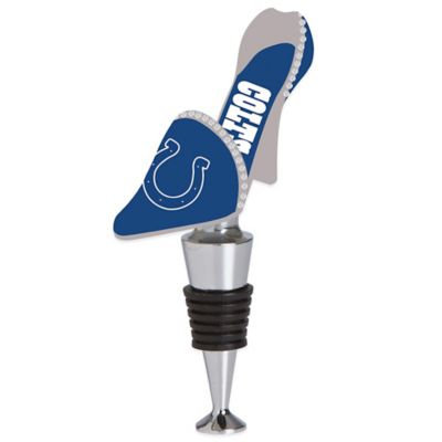 NFL Indianapolis Colts High-Heel Shoe Bottle Stopper