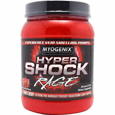 Myogenix - Hypershock Rage - Furious Fruit Punch, , 880 g powder