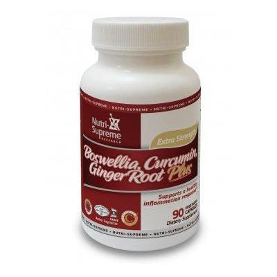 Nutri Supreme Boswellia, Curcumin and Ginger Root 90 Vegetarian Caps