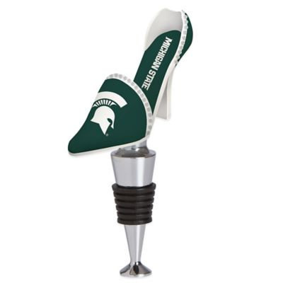 Michigan State Spartans High Heel Shoe Bottle Stopper