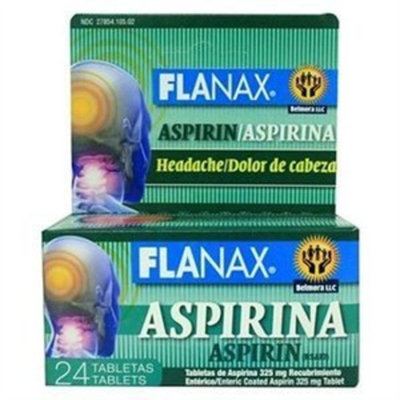 Flanax Aspirin Headache 24 Tablets - Aspirina