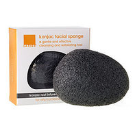 LATHER Konjac Facial Sponge - Charcoal, 1.1 oz