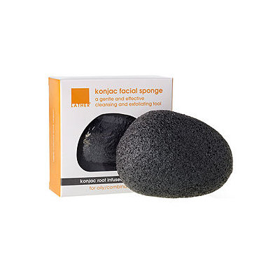 LATHER Konjac Facial Sponge - Charcoal, 1.1 oz