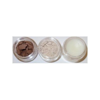 Glamour My Eyes All Natural Mineral Brow Powder Set - Auburn