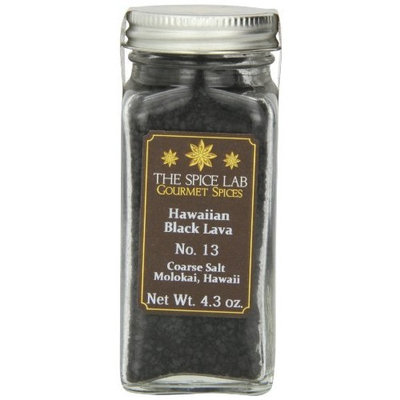 The Spice Lab Hawaiian Black Lava Sea Salt, Coarse Grain, Molokai