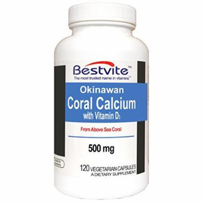 Coral Calcium with Vitamin D3 (120 Vegetarian Capsules)