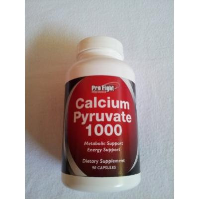 Pro Fight Calcium Pyruvate 1000mg Per Capsule 90 Capsules Made in the USA