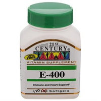 21st Century Vitamins Vitamin E 400 IU Softgels