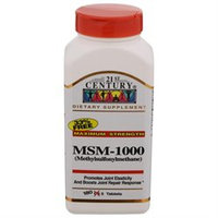 21st Century Healthcare 21st Century MSM 1000 mg Maximum Strength, Tablets