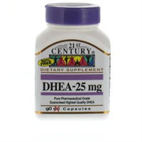 21st Century Healthcare DHEA 25 mg 90 Capsules, 21st Century Health Care