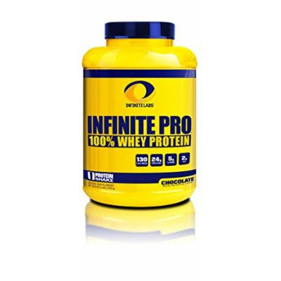 Infinite Labs Pro 100 Percent Whey Protein Powder, Chocolate, Supports Optimal Growth And Recover - 46 Servings (1816 Grams) 4LBS