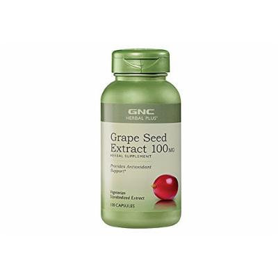 GNC Grape Seed Extract 100mg / 300mg (Single or Multi-packs) (Grape Seed 100 mg 1 Pack (100 capsules))