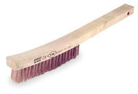 AMPCO B400 Nonsparking Wire Brush, 4x19, Phsphrs Brnz