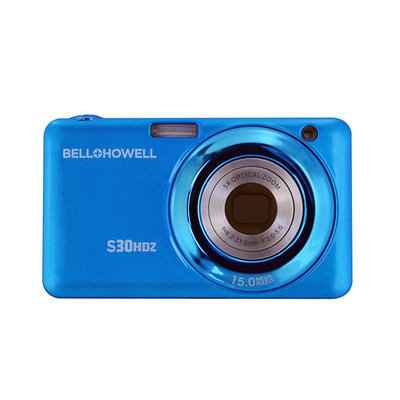 Elite Brands Inc. Bell+howell 15MP Digital Camera w/5x Optical Zoom & HD Video (Blue)