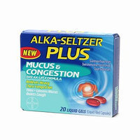 Alka-Seltzer Plus Mucus & Congestion Break Up Formula Liquid Gel